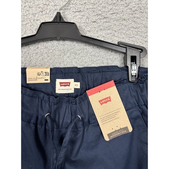 Levi's Women's Off-Duty High Rise Relaxed Jogger Pants Blue Size Extra Small NWI - Picture 5 of 8